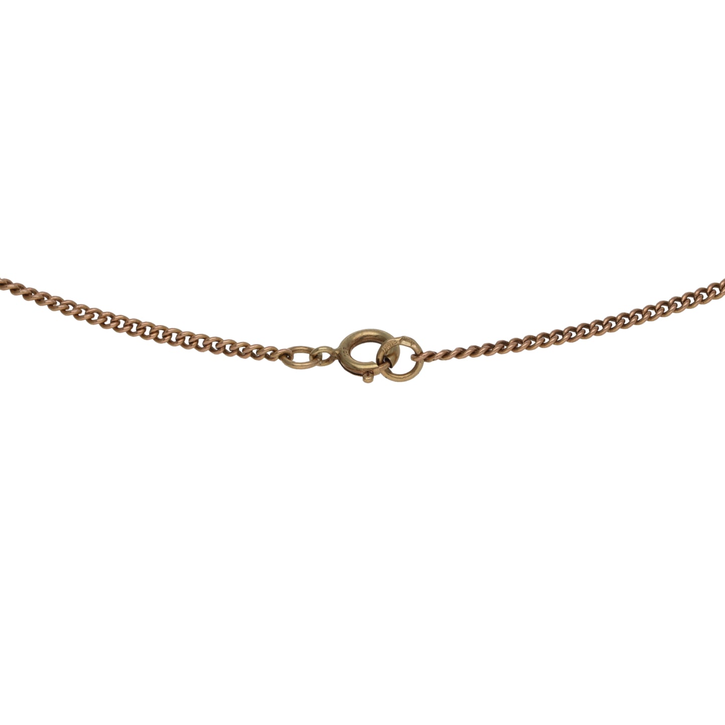 9ct Gold Curb Chain 22"