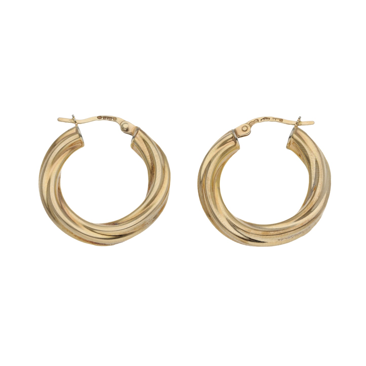 9ct Gold Hoop Earrings
