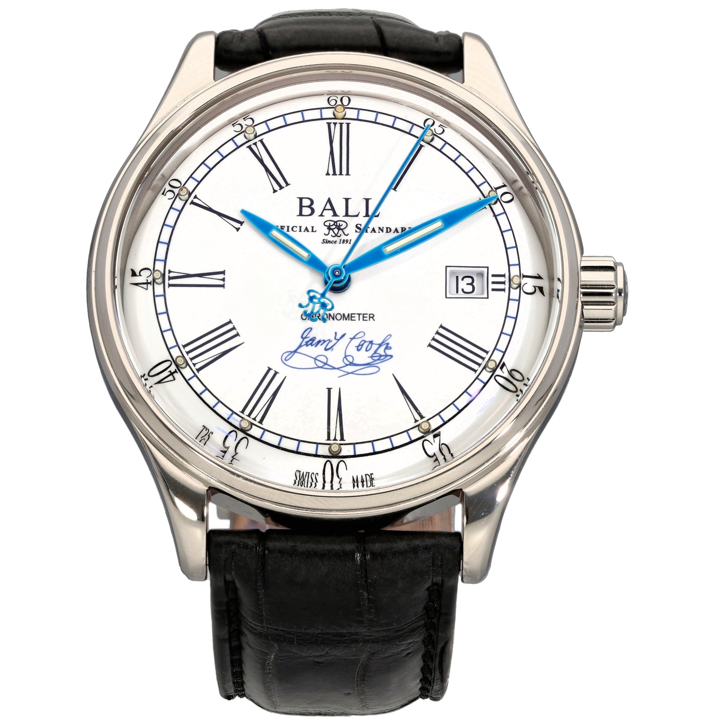 Ball Trainmaster Endeavour NM3288D 40mm Stainless Steel Watch