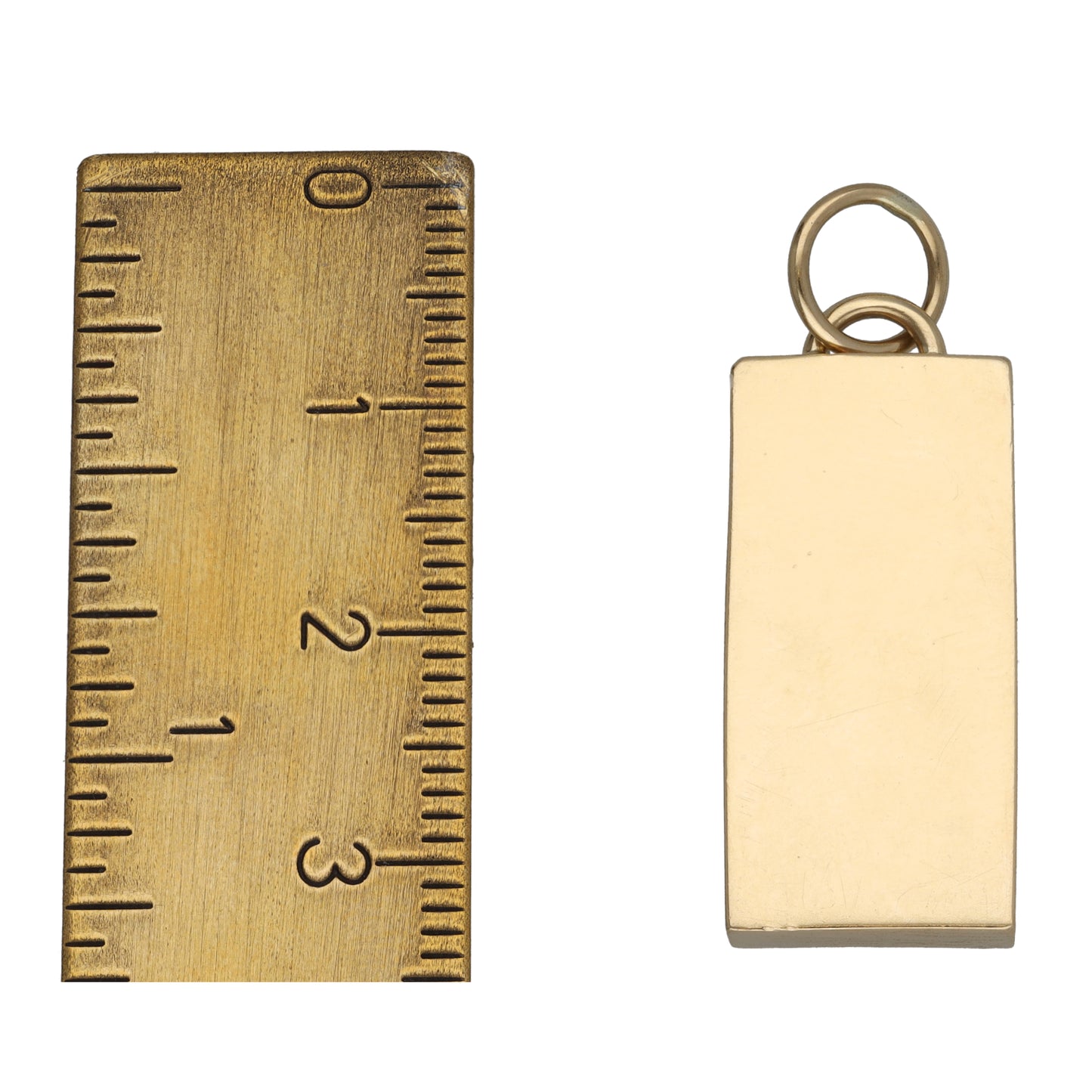 9ct Gold Ingot Pendant