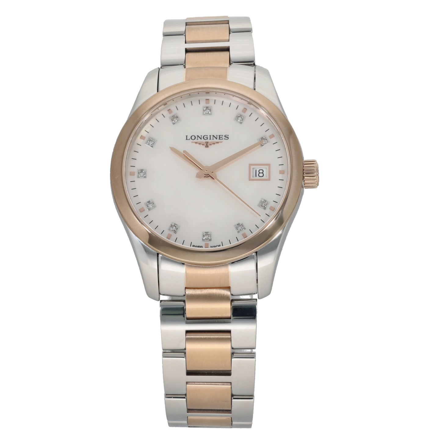 Longines Conquest Classic L2.386.3 34mm Bi-Colour Watch