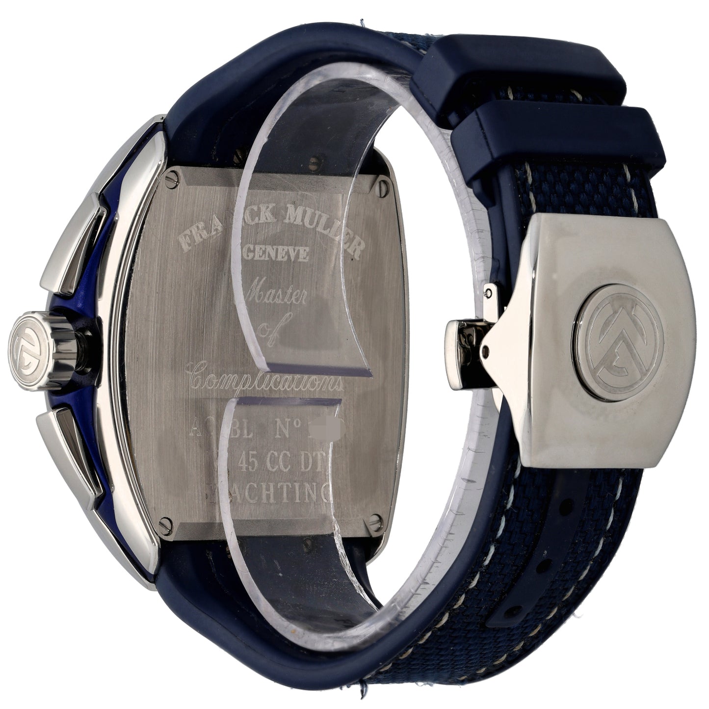 Franck Muller Vanguard Yachting V 45 CC DT 44mm Stainless Steel Watch