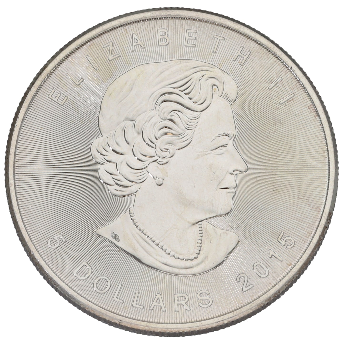 Fine Silver Canada Maple 1 OZ Coin 2015