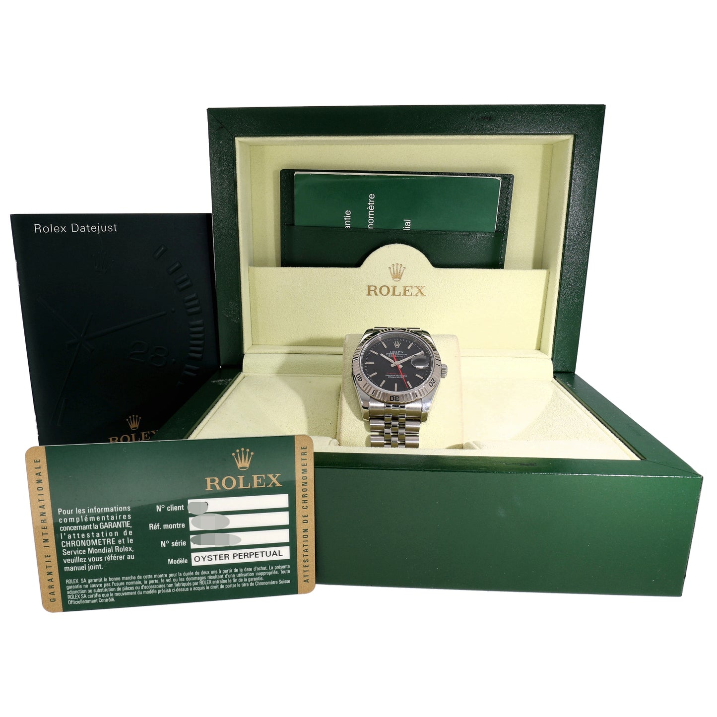 Rolex Turn-O-Graph 116264 36mm Stainless Steel Watch