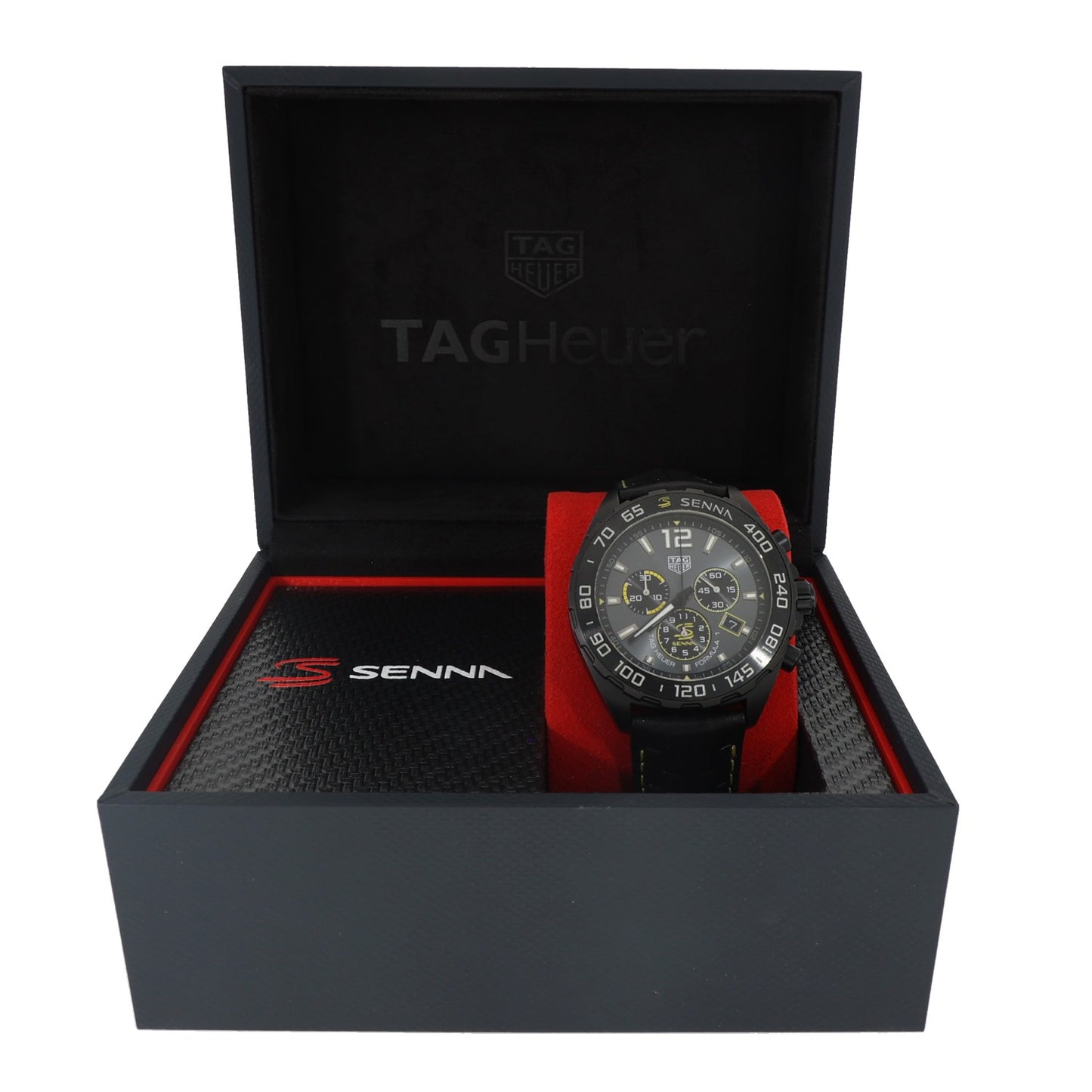 Tag Heuer Formula 1 Senna CAZ101AJ 43mm DLC Stainless Steel Watch