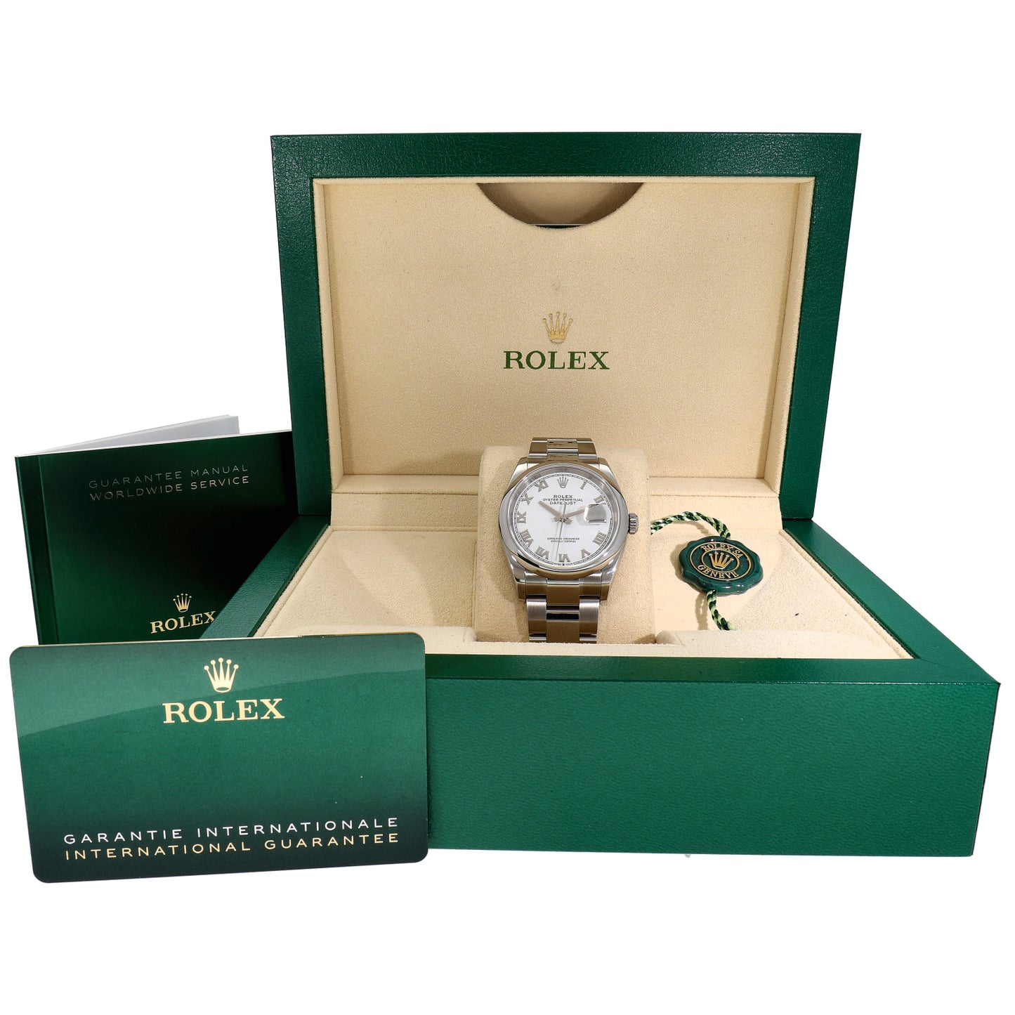 Rolex Datejust 126200 36mm Stainless Steel Watch