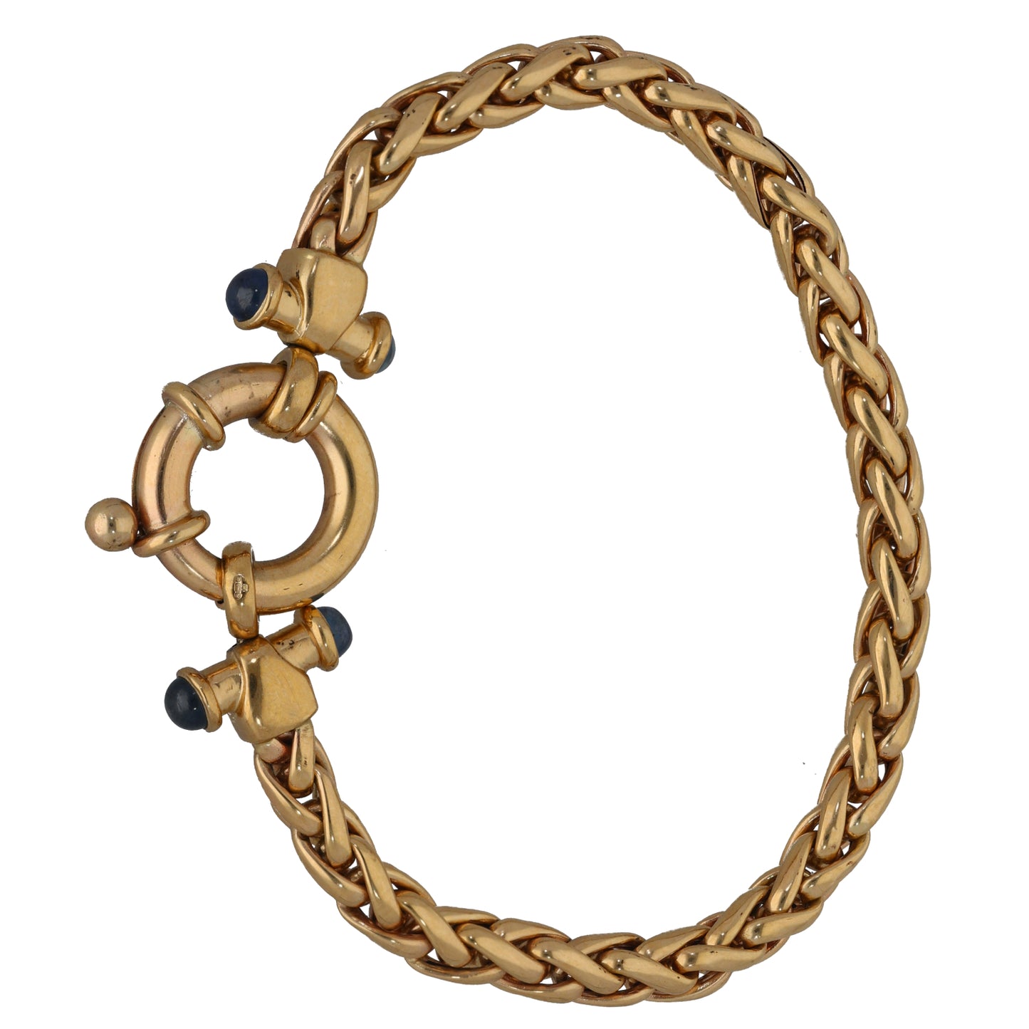 9ct Gold Sapphire Alternative Bracelet