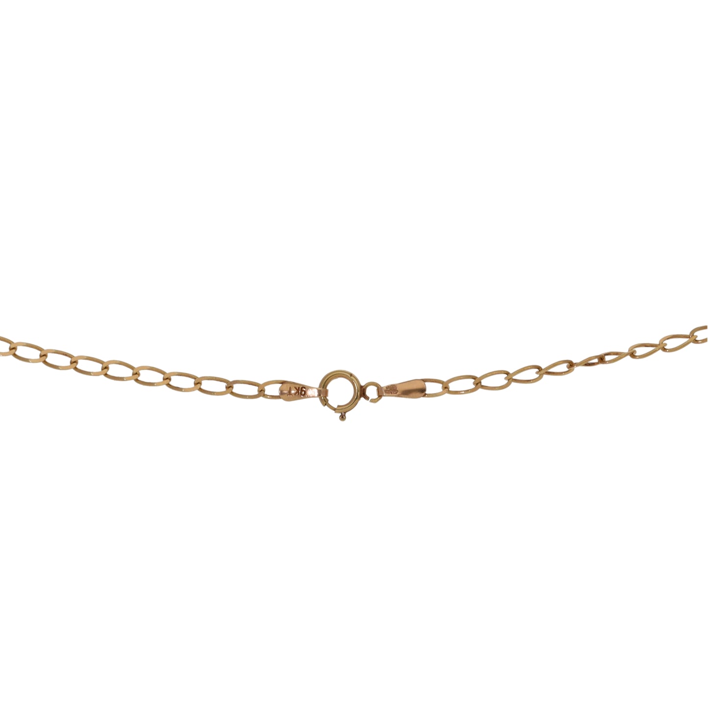 9ct Gold Curb Chain 20"