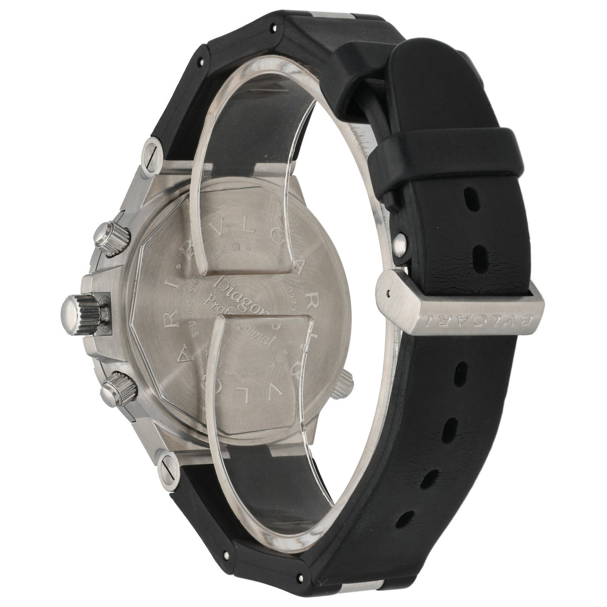 Bvlgari Diagono Professional GMT GMT40S 40mm Stainless Steel Watch