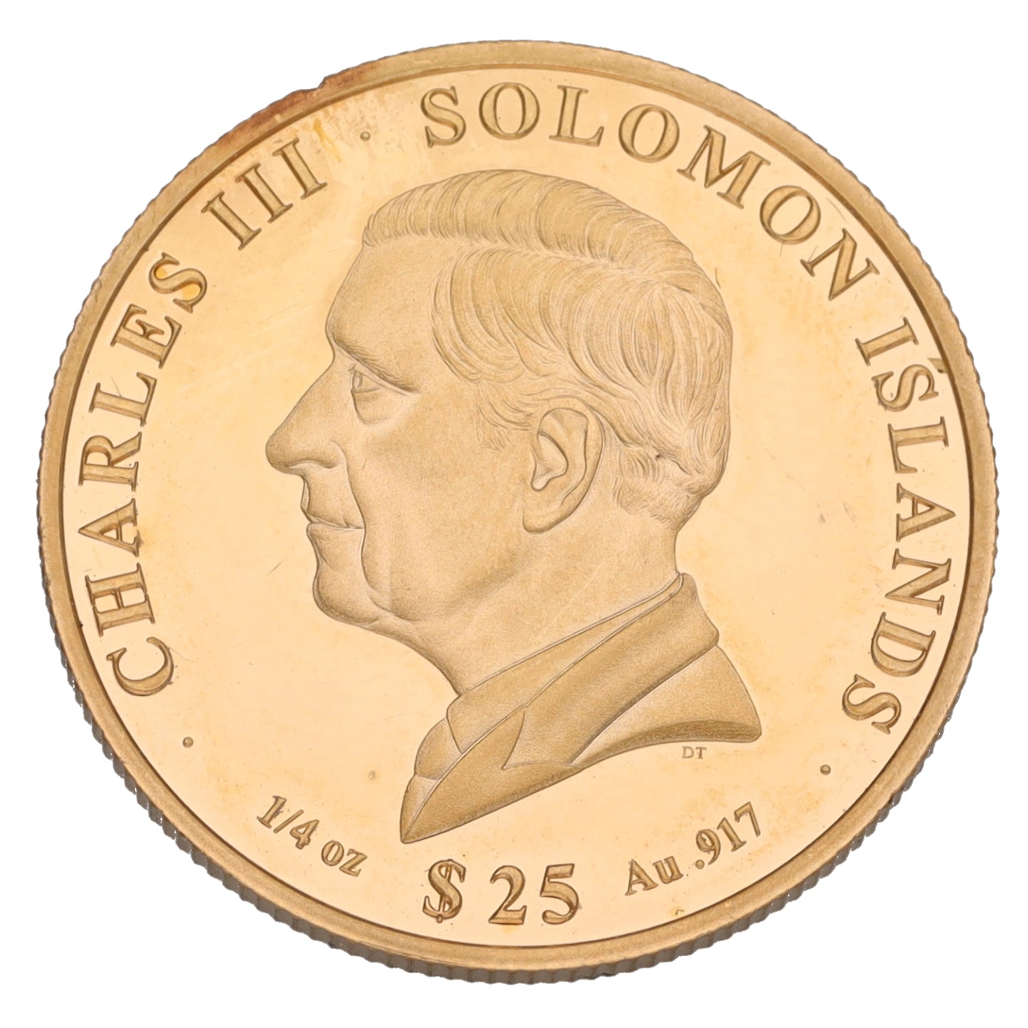 22ct Gold UEFA Euro 2024 1/4 OZ Coin 2024