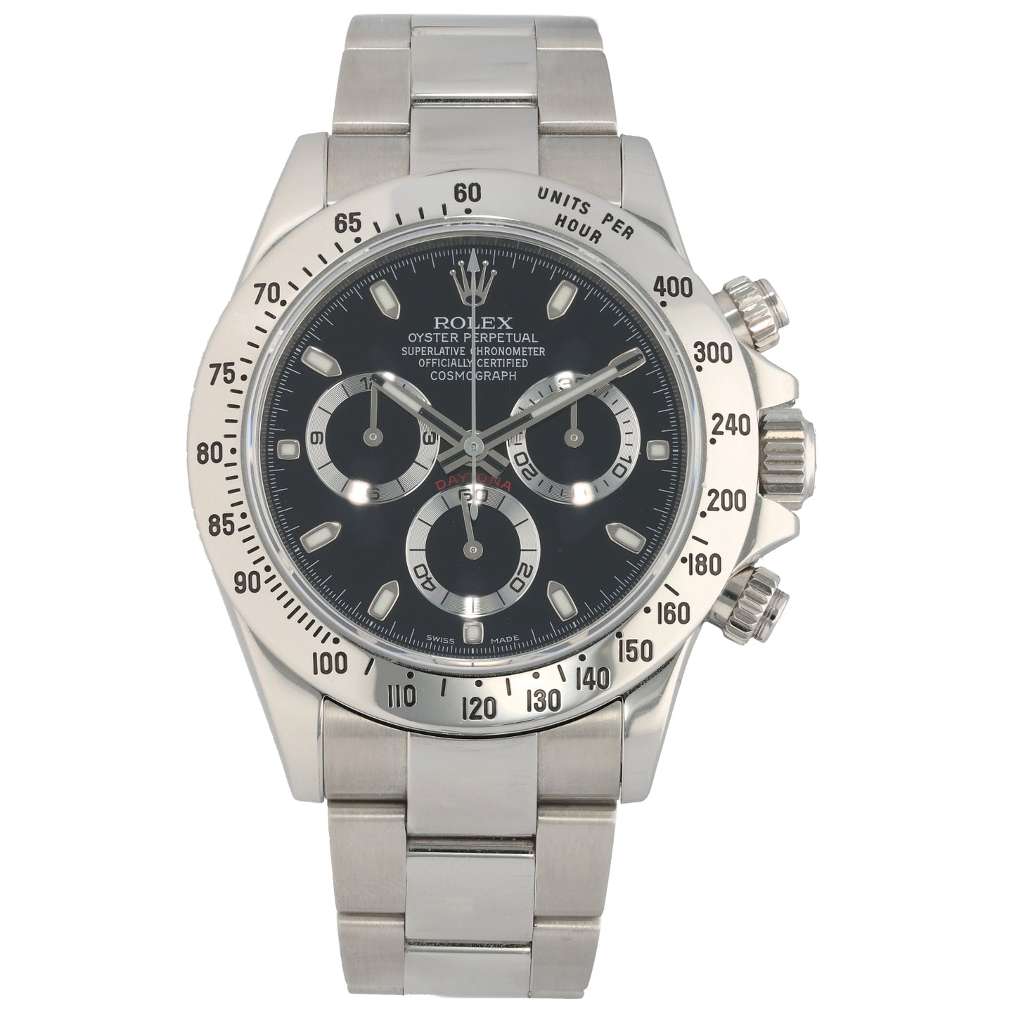 Rolex Daytona 116520 40mm Stainless Steel Watch
