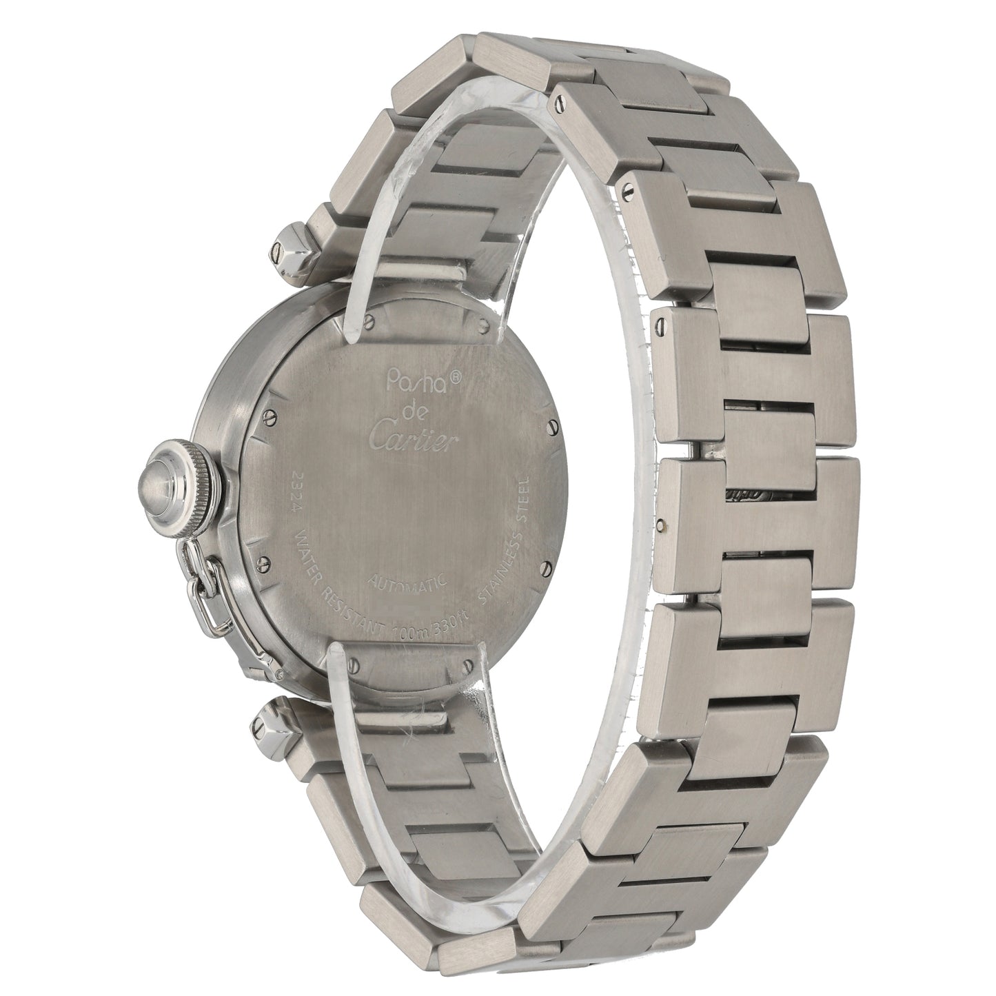 Cartier Pasha W31015M7 35mm Stainless Steel Watch