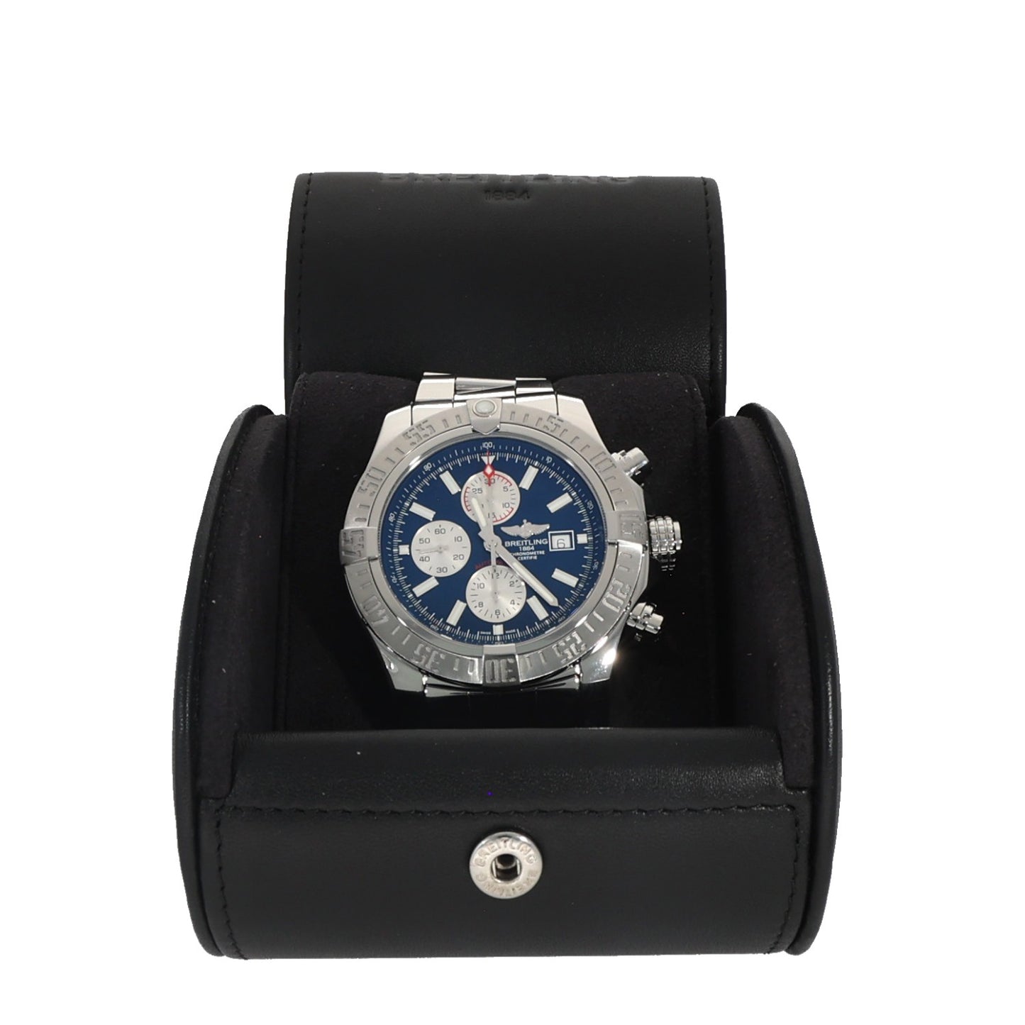 Breitling Super Avenger II A13371 48mm Stainless Steel Watch