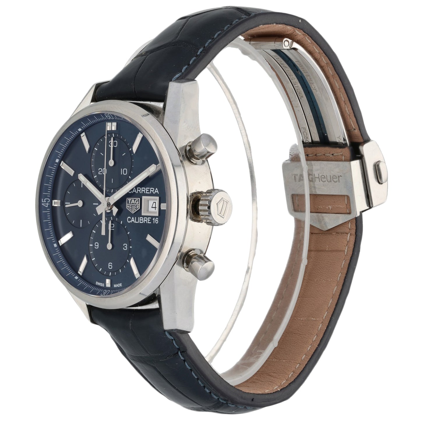 Tag Heuer Carrera CBK2112 41mm Stainless Steel Watch