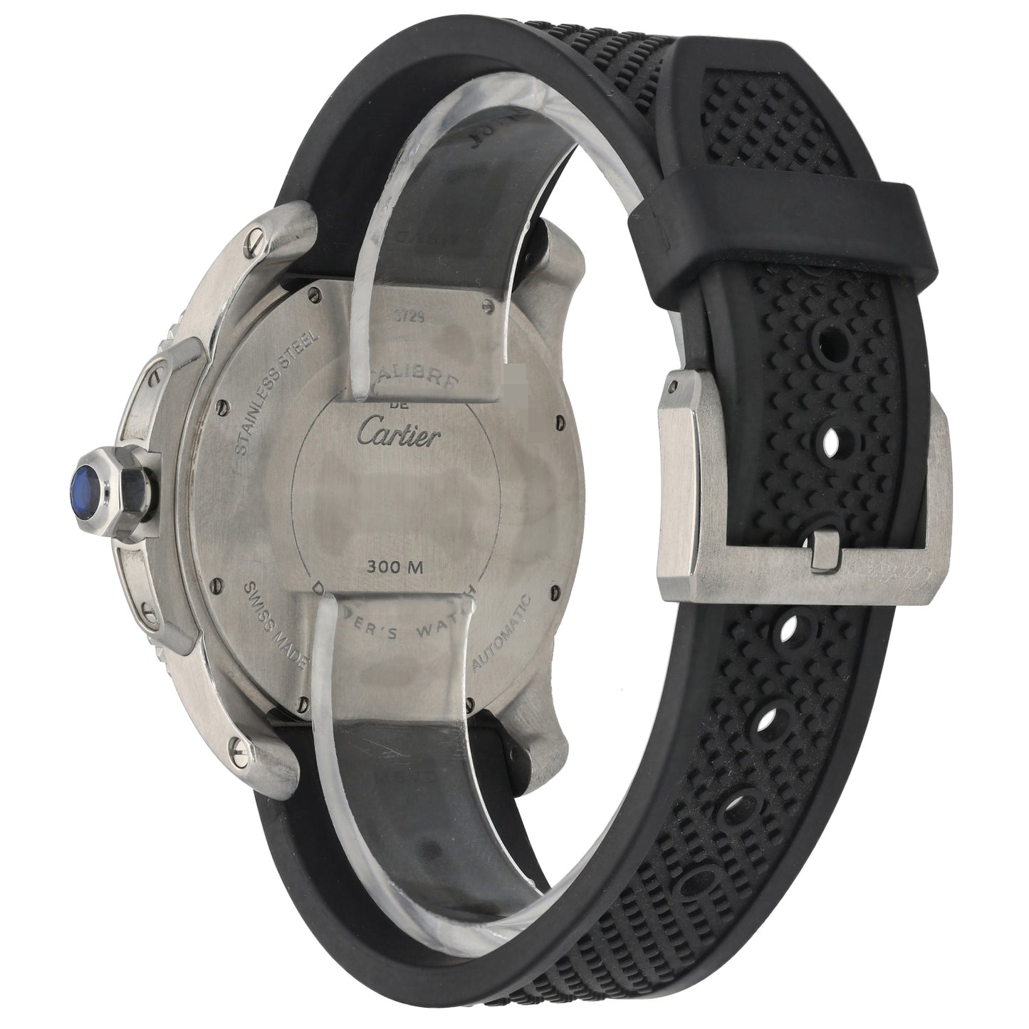 Cartier Calibre De Cartier 3729 42cm Stainless Steel Watch