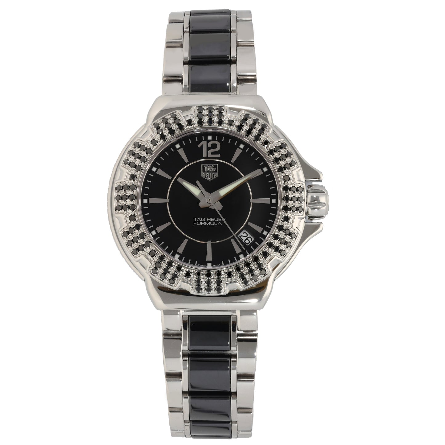 Tag Heuer Formula 1 Sparkling WAH1216 37mm Stainless Steel Watch