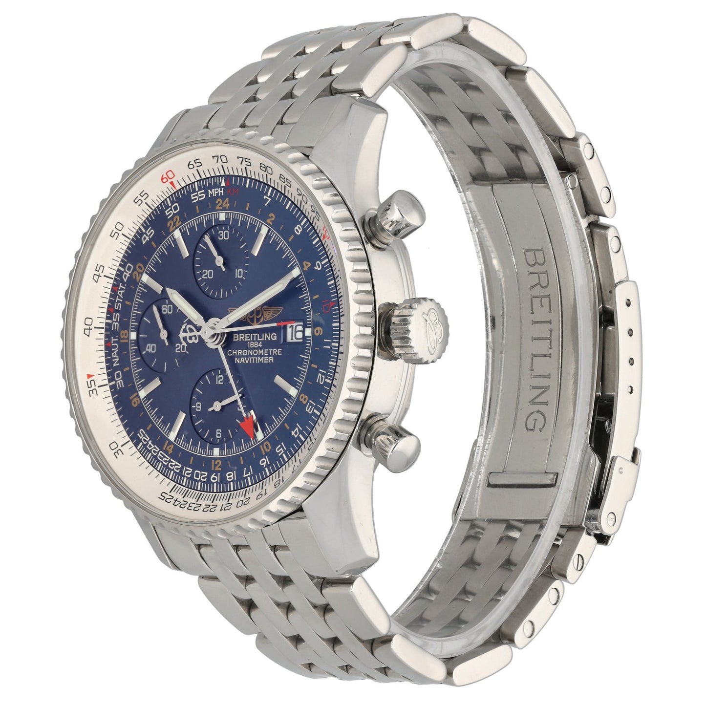 Breitling Navitimer A24322 46mm Stainless Steel Watch