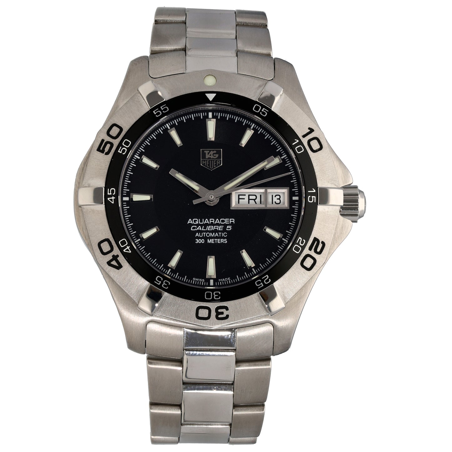 Tag Heuer Aquaracer WAF2010 41mm Stainless Steel Watch