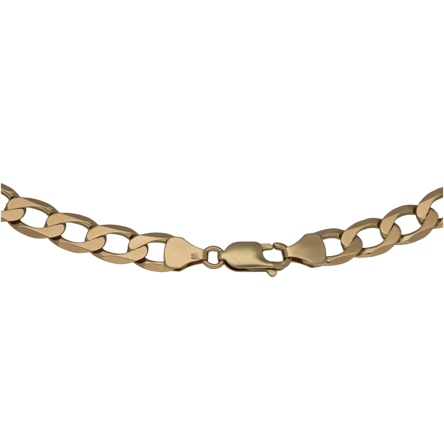 9ct Gold Curb Chain 20"