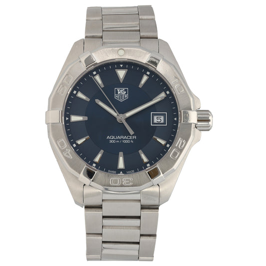 Tag Heuer Aquaracer WAY1112 41mm Stainless Steel Watch
