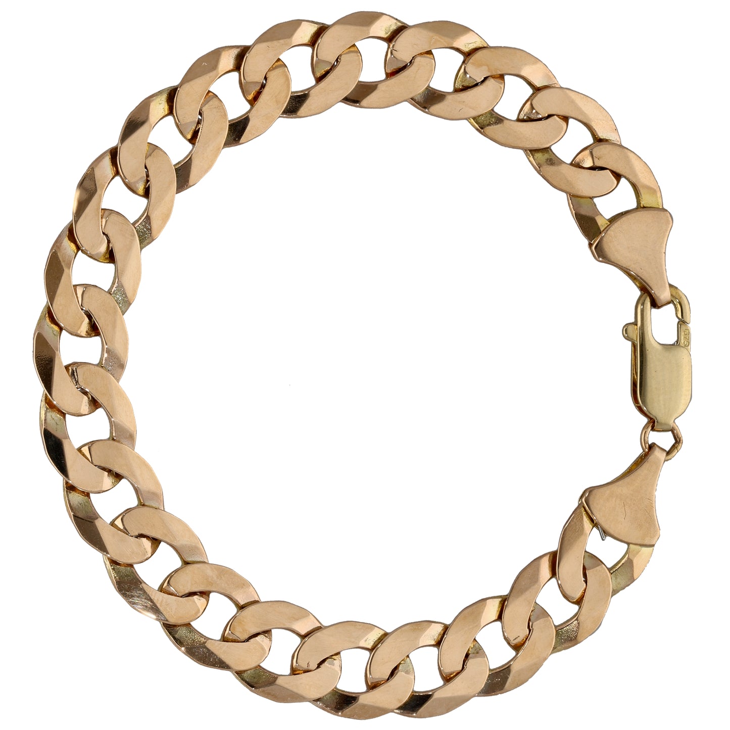 9ct Gold Belcher Bracelet