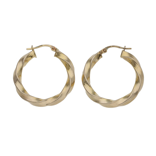 9ct Gold Hoop Earrings