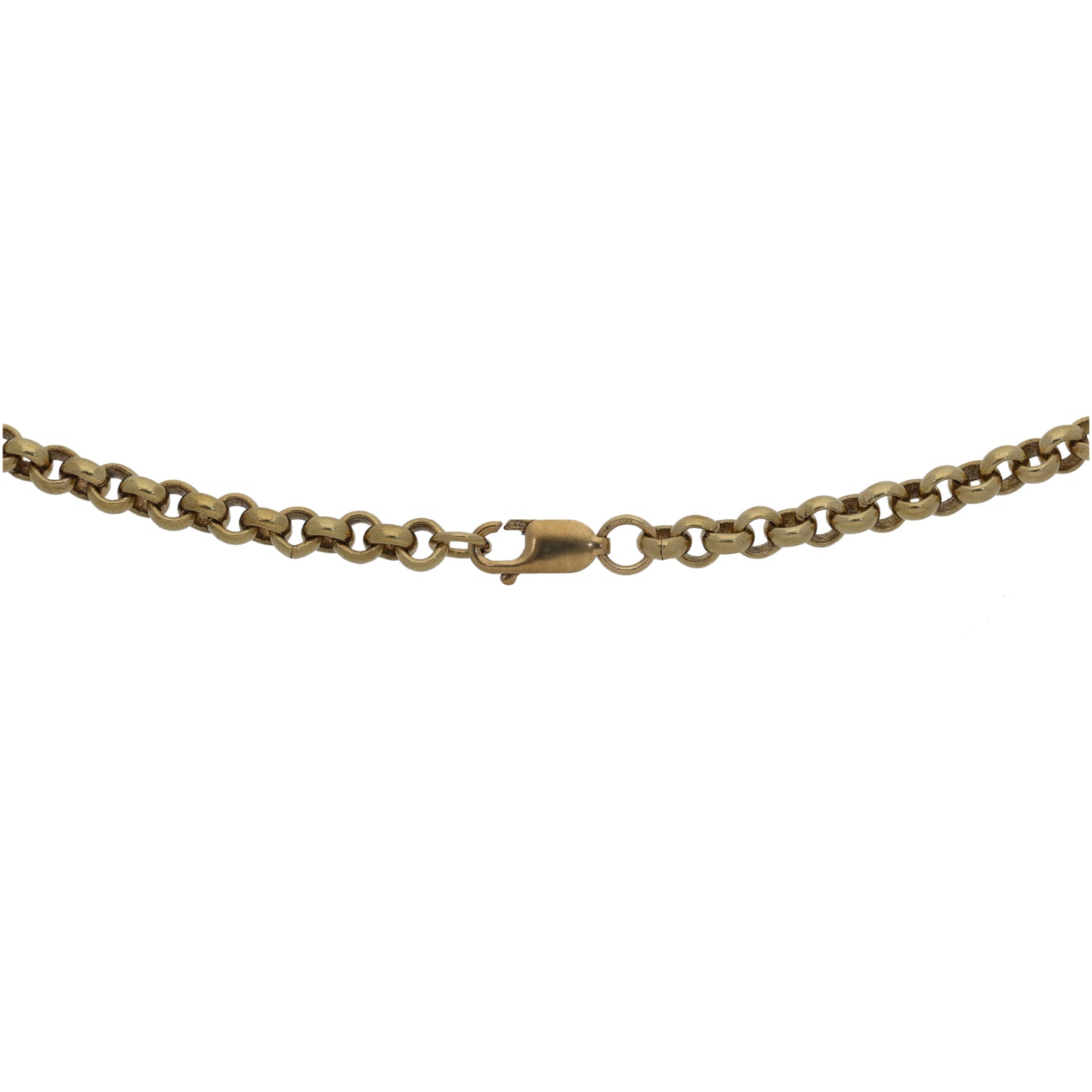 9ct Gold Belcher Chain 22"