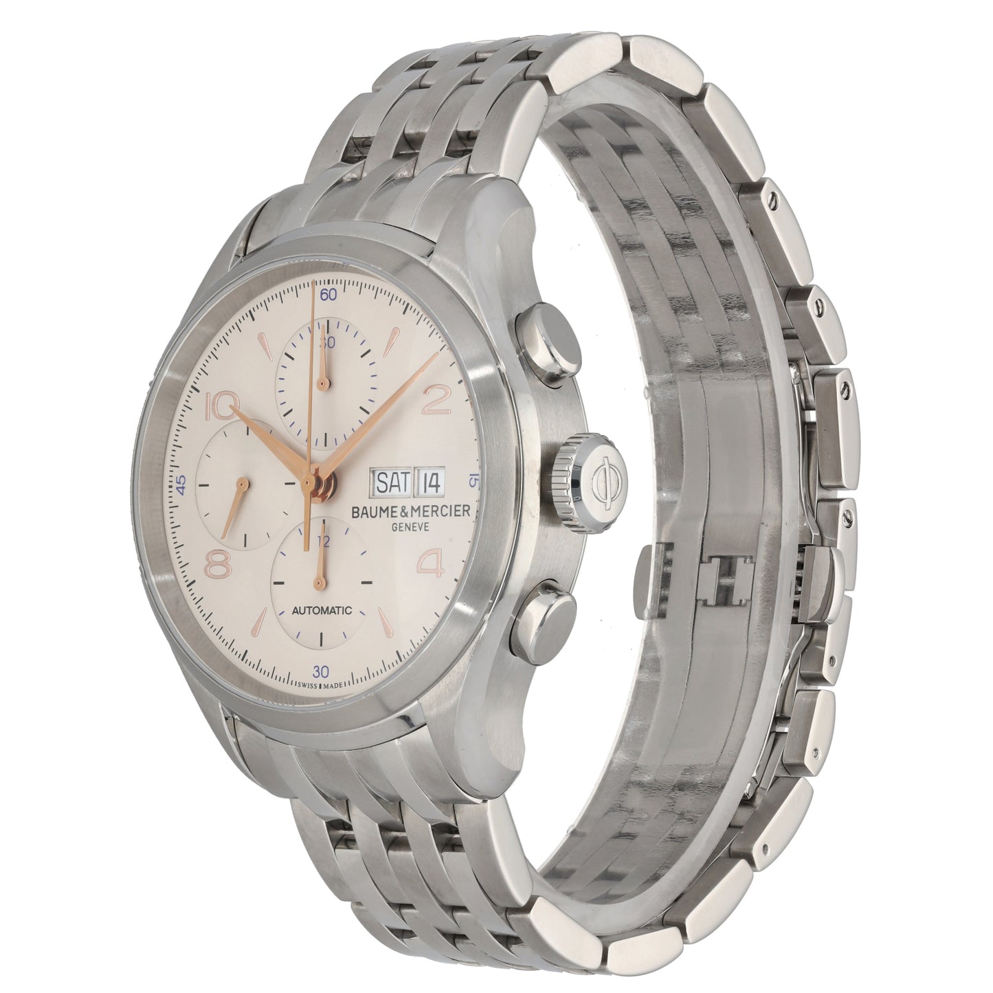 Baume Et Mercier Clifton 65731 40mm Stainless Steel Watch