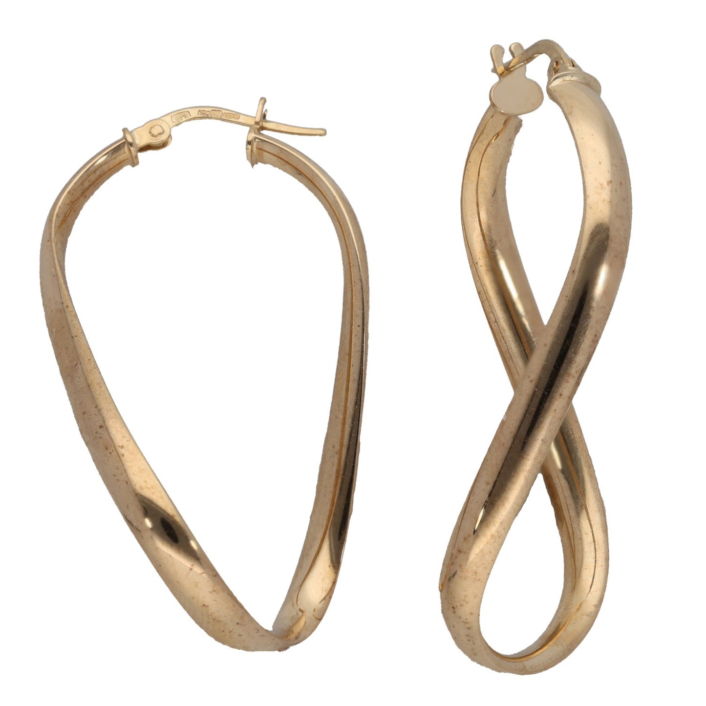 9ct Gold Hoop Earrings