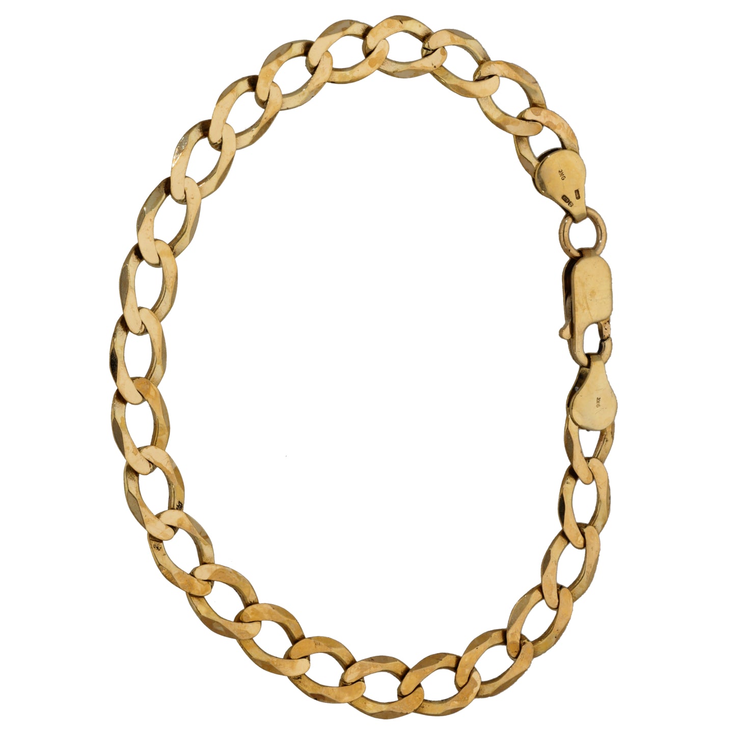 9ct Gold Curb Bracelet