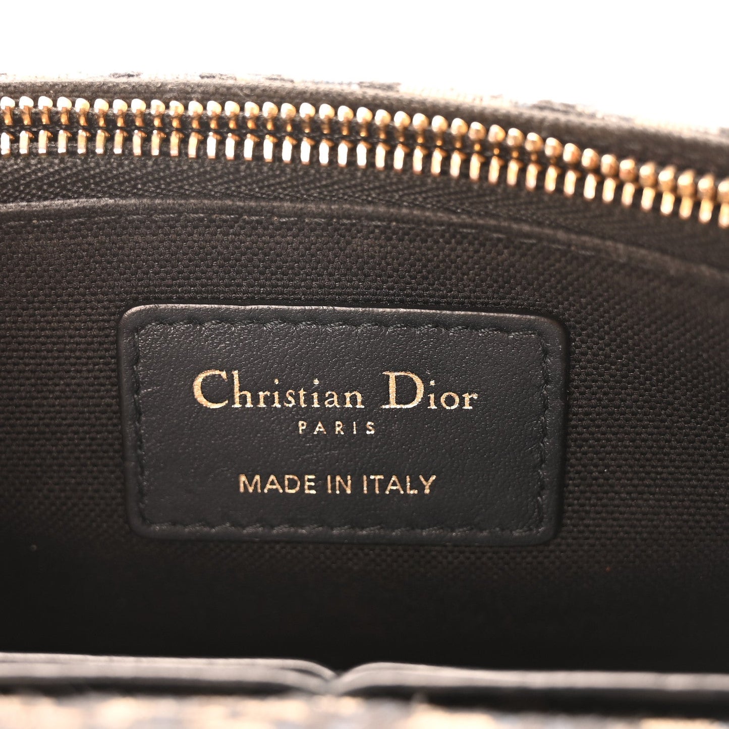 Dior Oblique 30 Montaigne 2-In-1 Pouch Canvas Bag - Blue