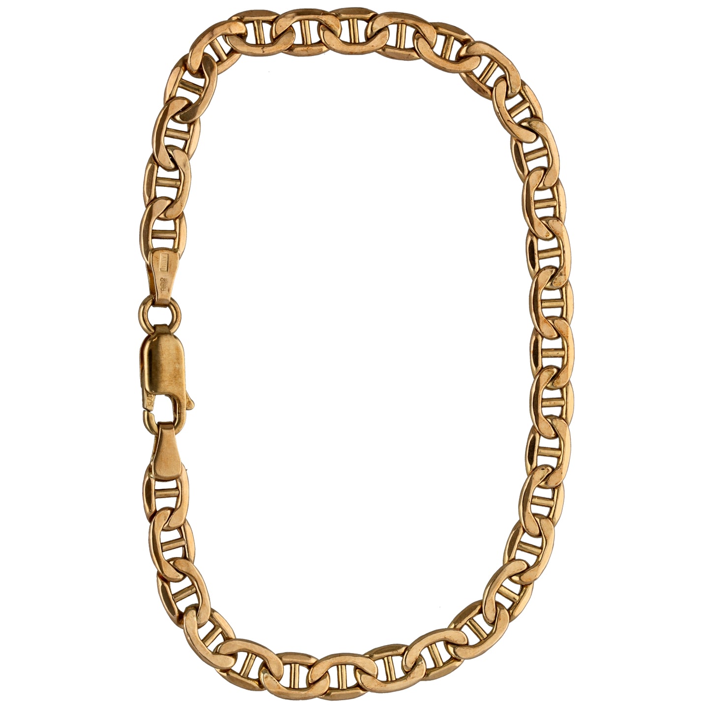 9ct Gold Anchor Bracelet