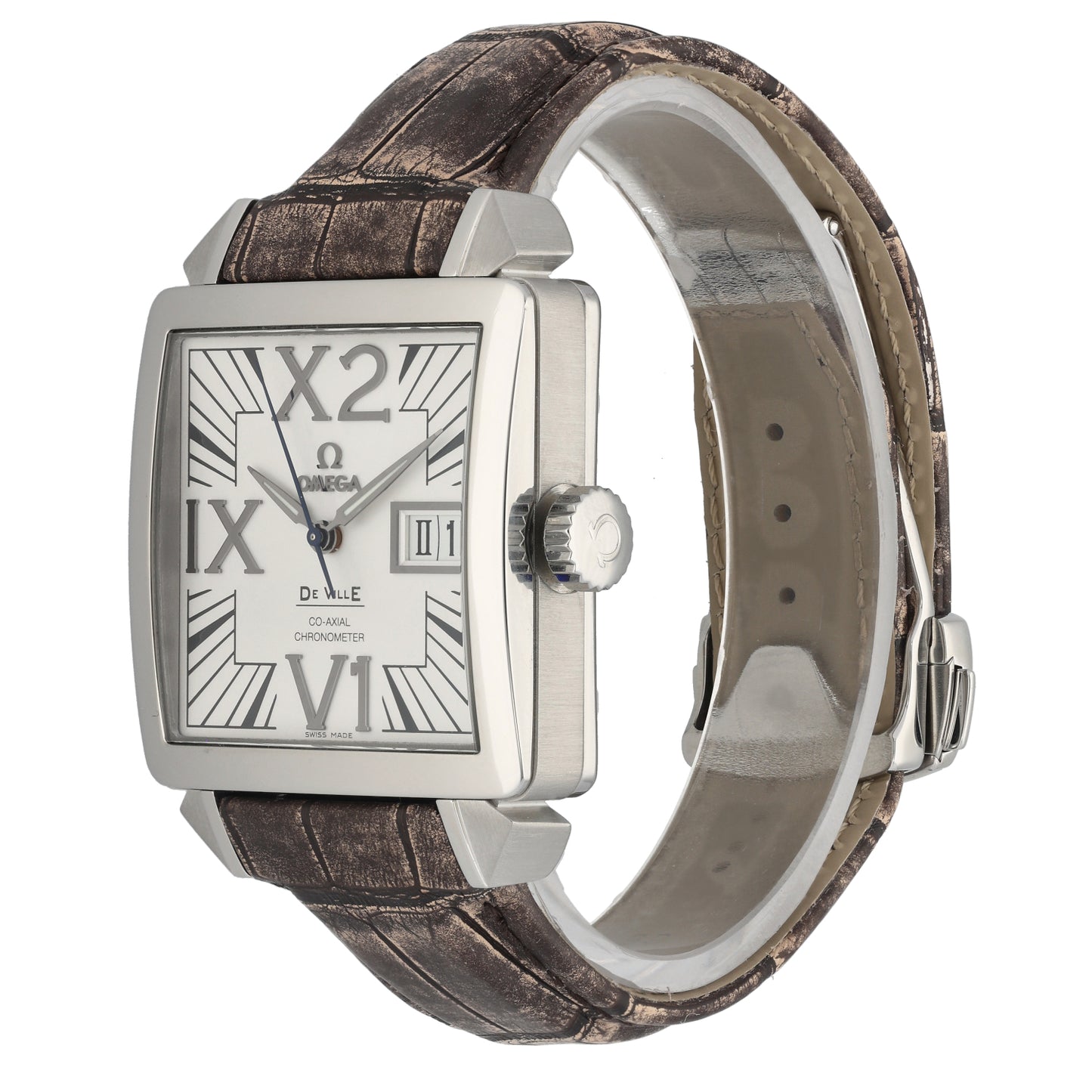 Omega De Ville X2 7813.30.39 35mm Stainless Steel Watch