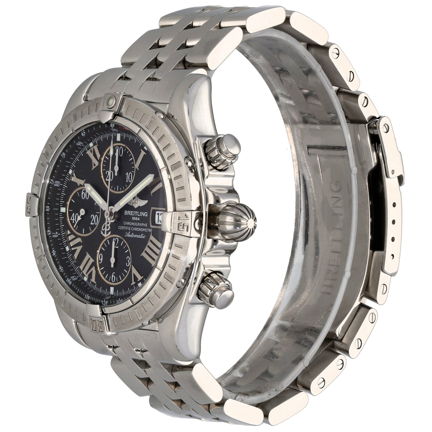 Breitling Chronomat Evolution A13356 44mm Stainless Steel Watch