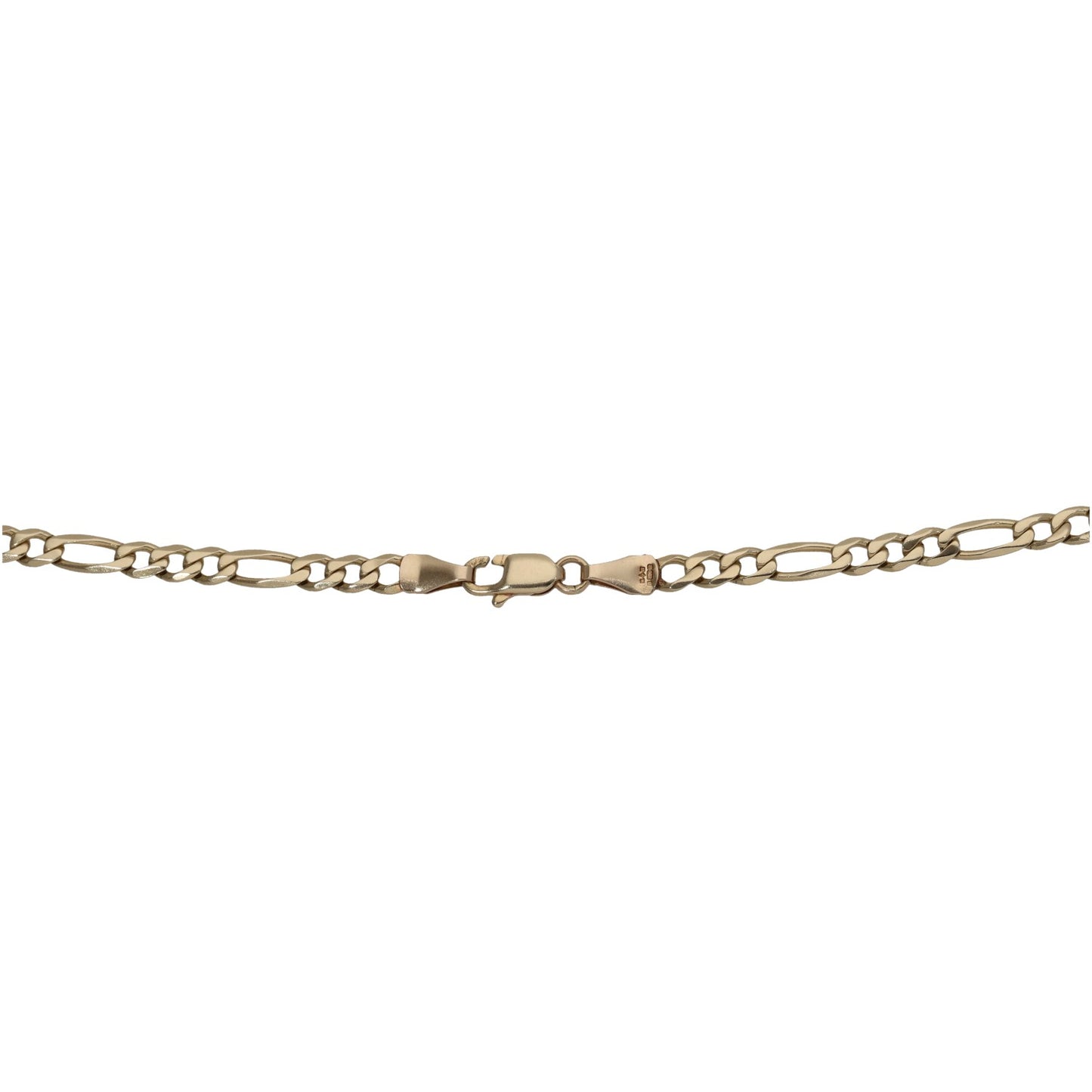 9ct Gold Figaro Chain 22"