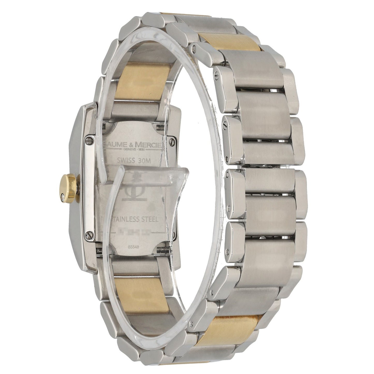 Baume Et Mercier Hampton 65548 22mm Stainless Steel Watch