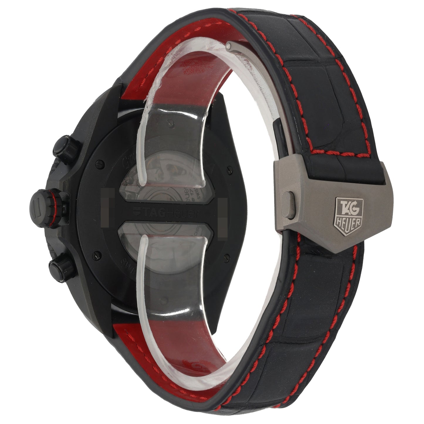 Tag Heuer Grand Carrera CAV518B 43mm Titanium Watch