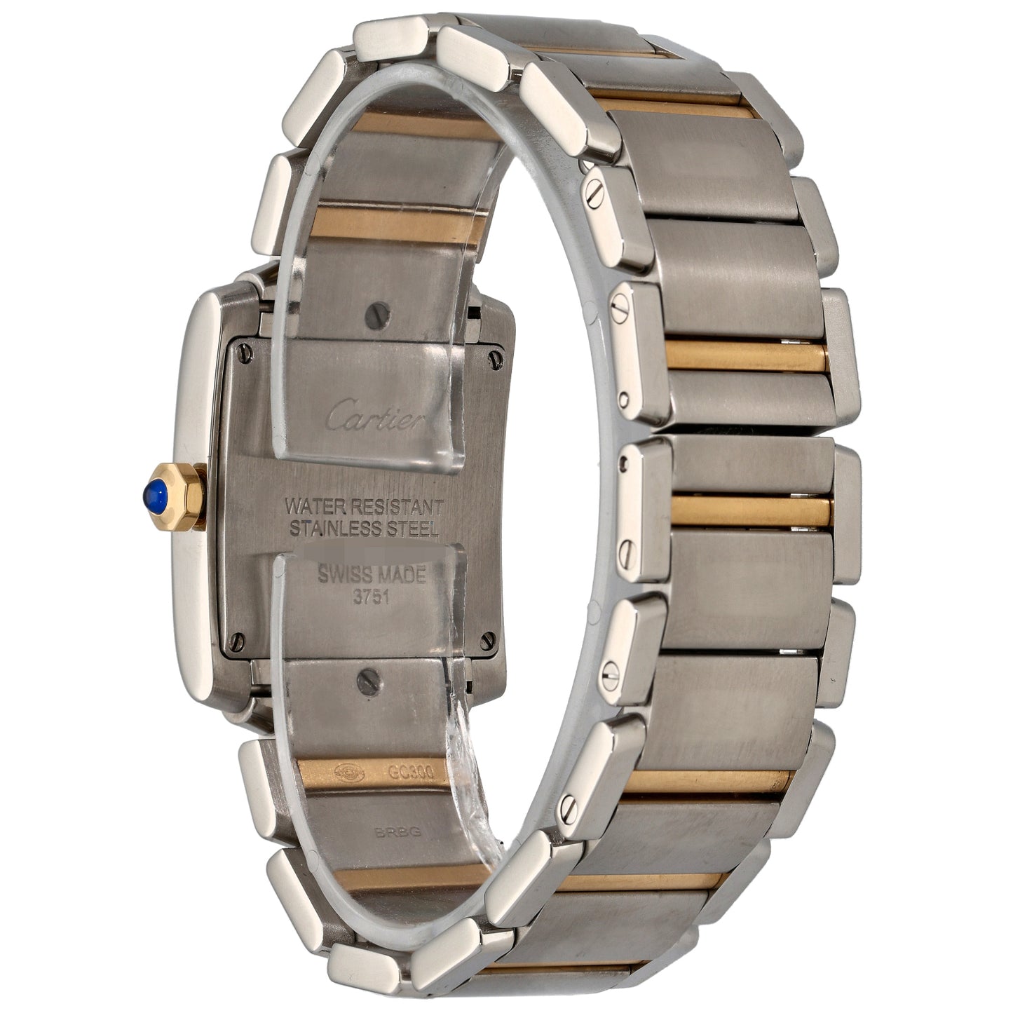 Cartier Tank Francaise 3751 25mm Stainless Steel Watch