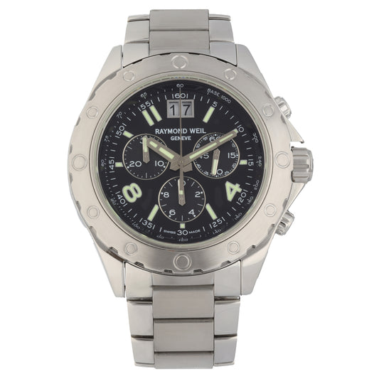 Raymond Weil Sport Chrono 8500 44mm Stainless Steel Watch