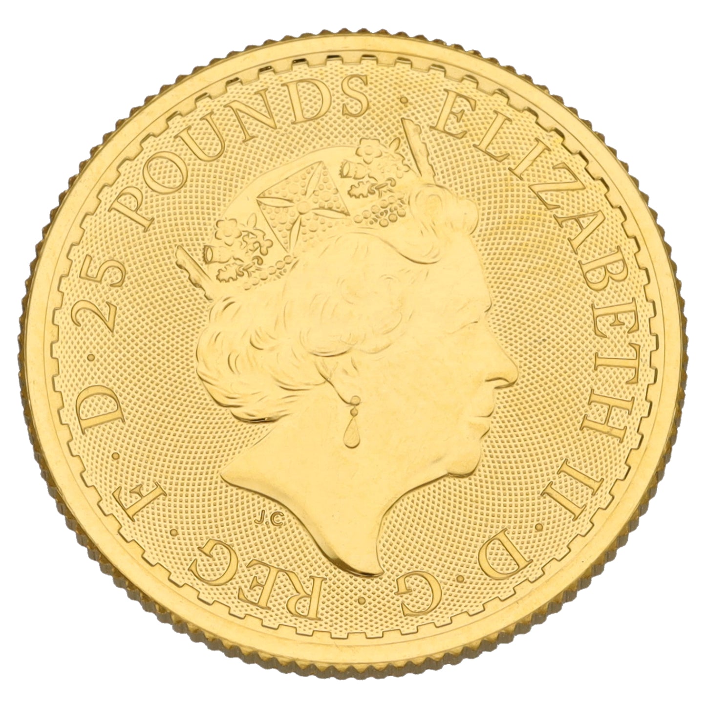 24ct Gold Queen Elizabeth II 1/4 OZ Britannia Coin 2020
