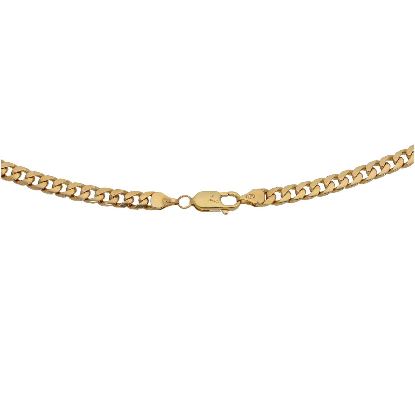 9ct Gold Curb Chain 20"