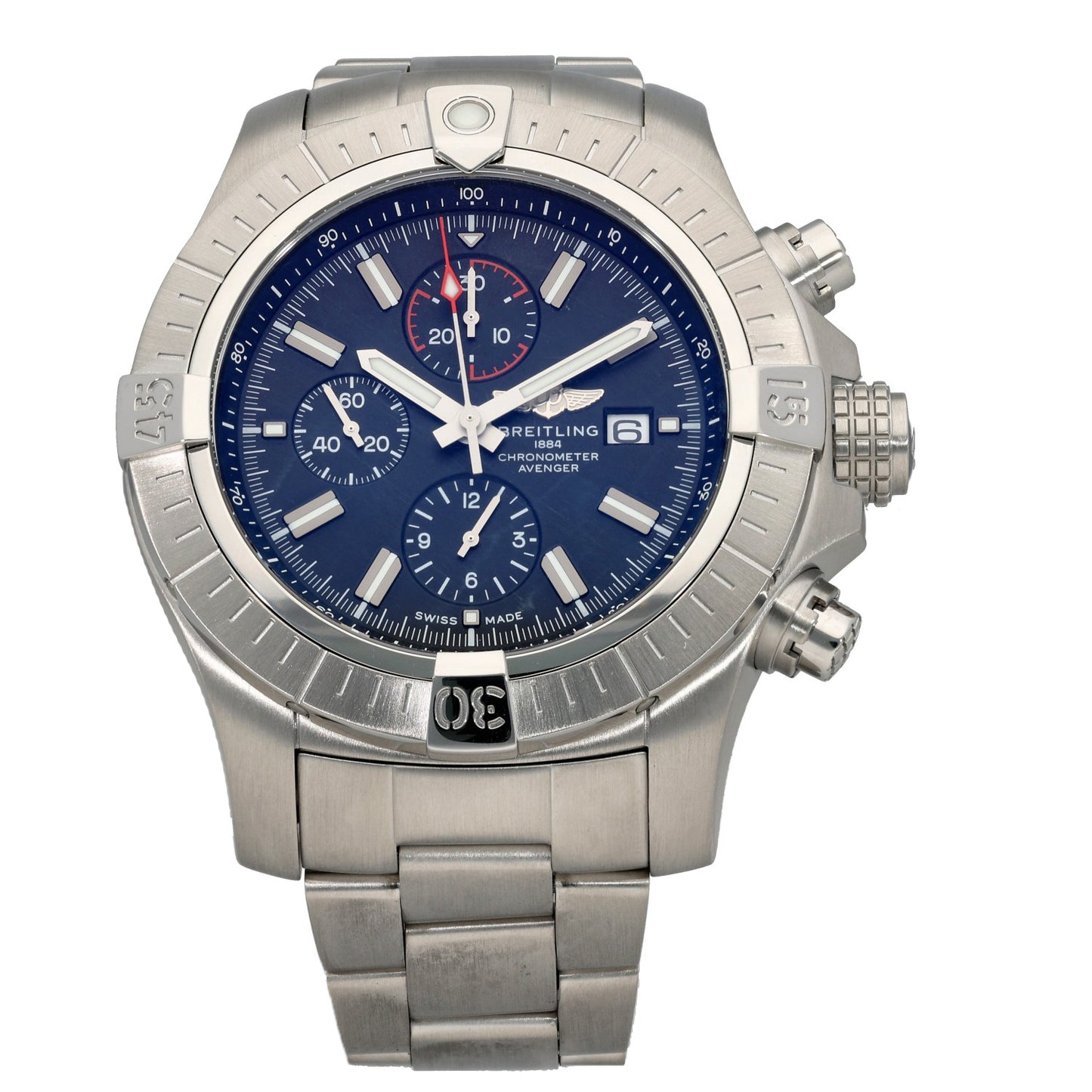 Breitling Avenger A13375 48mm Stainless Steel Watch