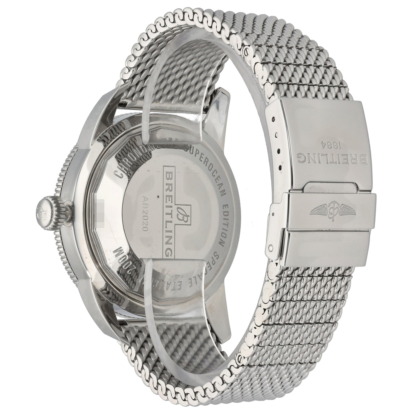 Breitling Superocean AB2020 45mm Stainless Steel Watch