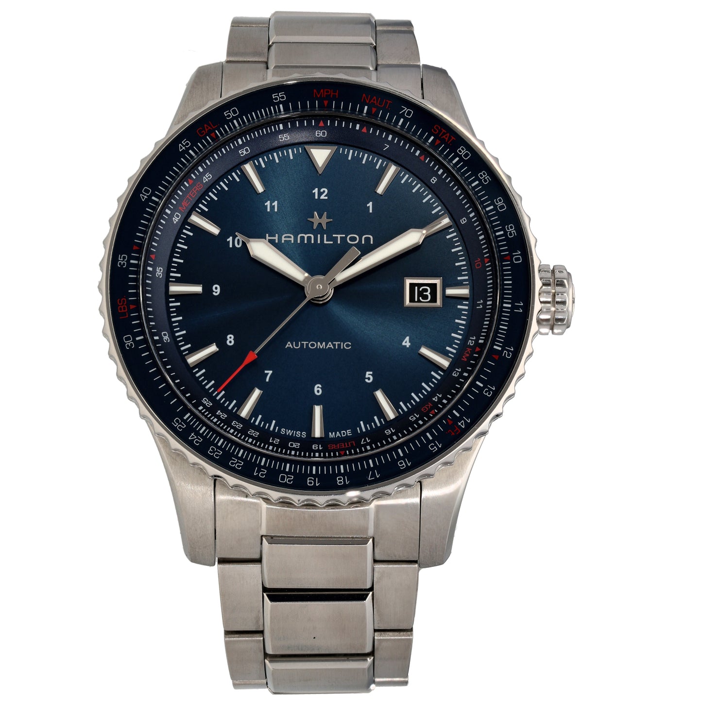 Hamilton Khaki Aviation H766450 42mm Stainless Steel Watch