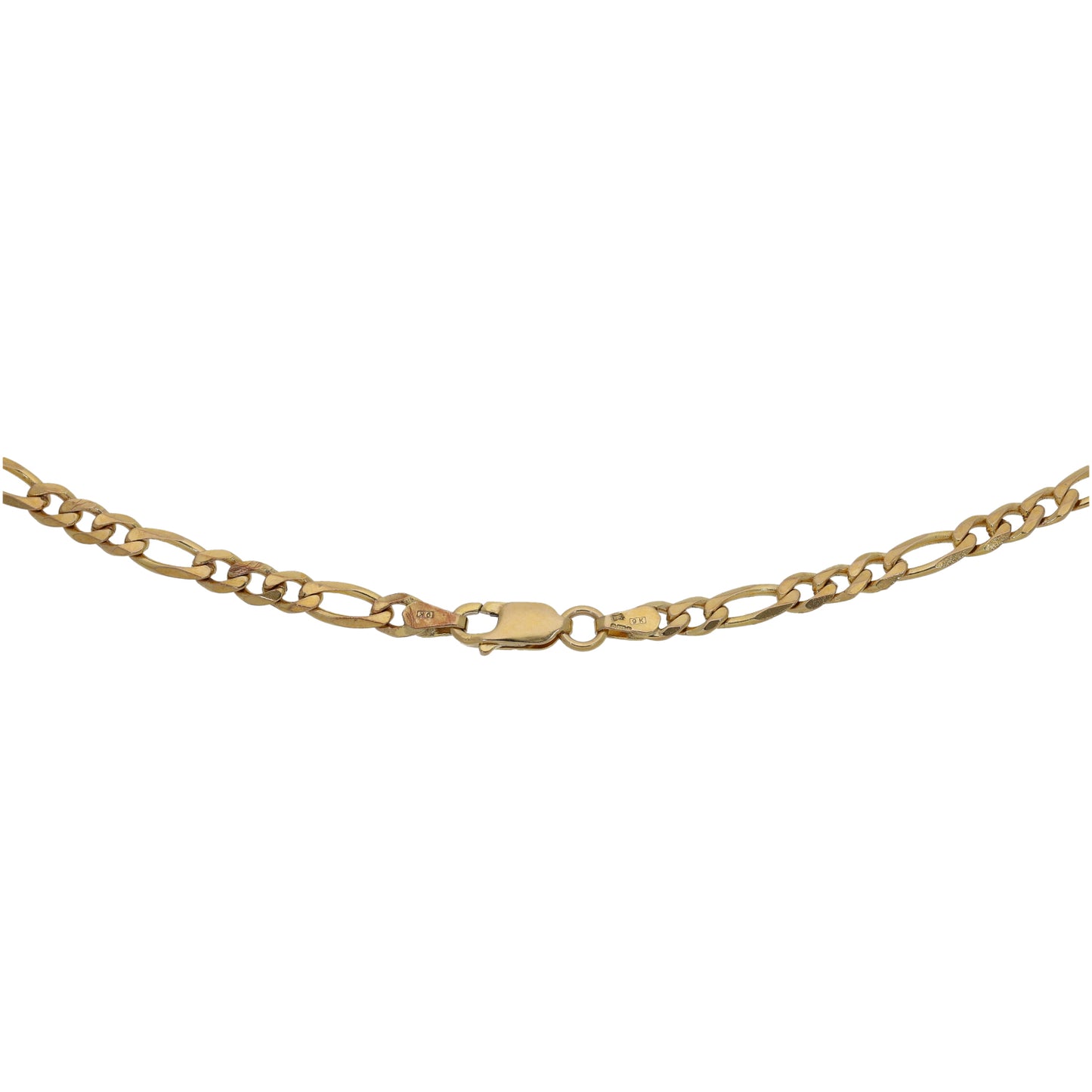 9ct Gold Curb Chain 16"