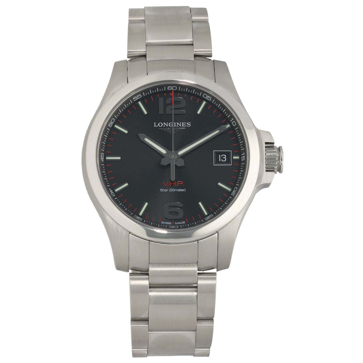 Longines Conquest V.H.P. L3.716.4 41mm Stainless Steel Watch
