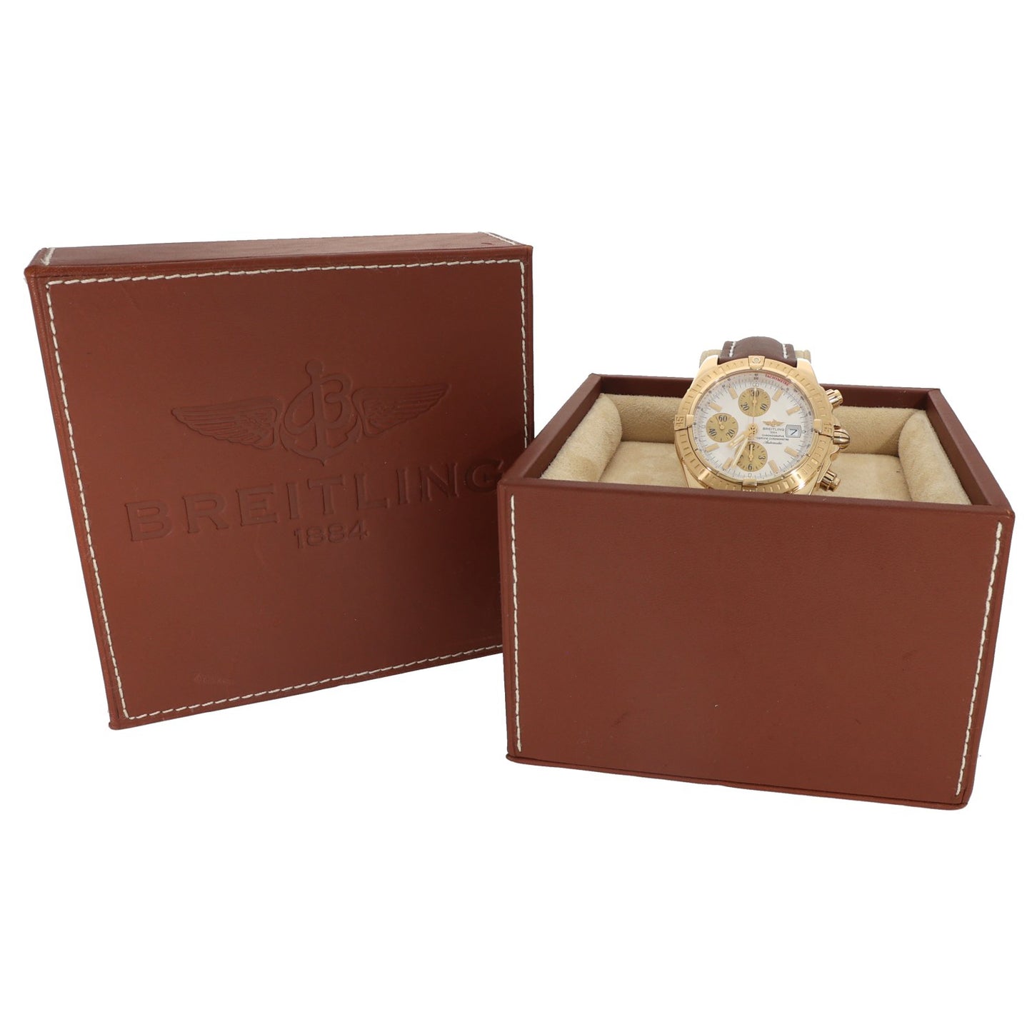 Breitling Chronomat K13356 44mm Gold Watch