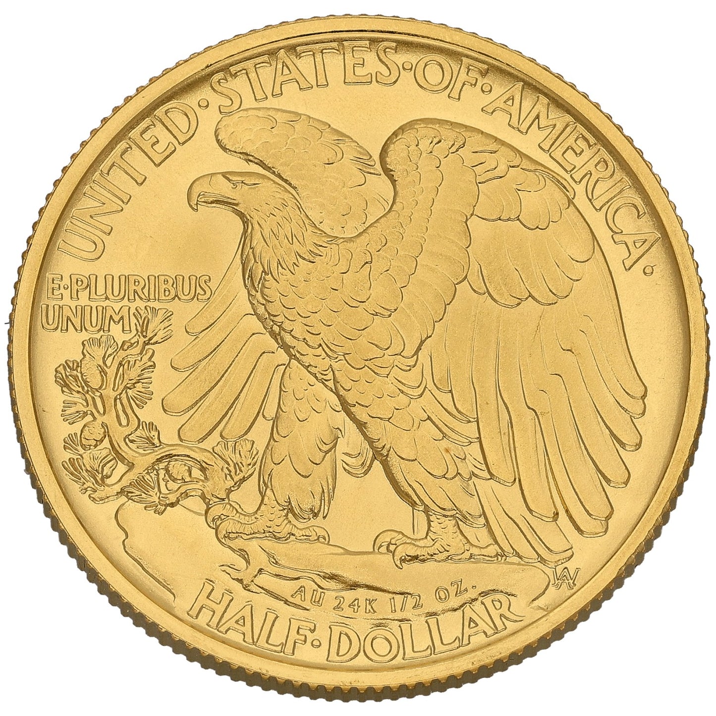 22ct Gold USA Eagle 1/2 OZ Coin 2016