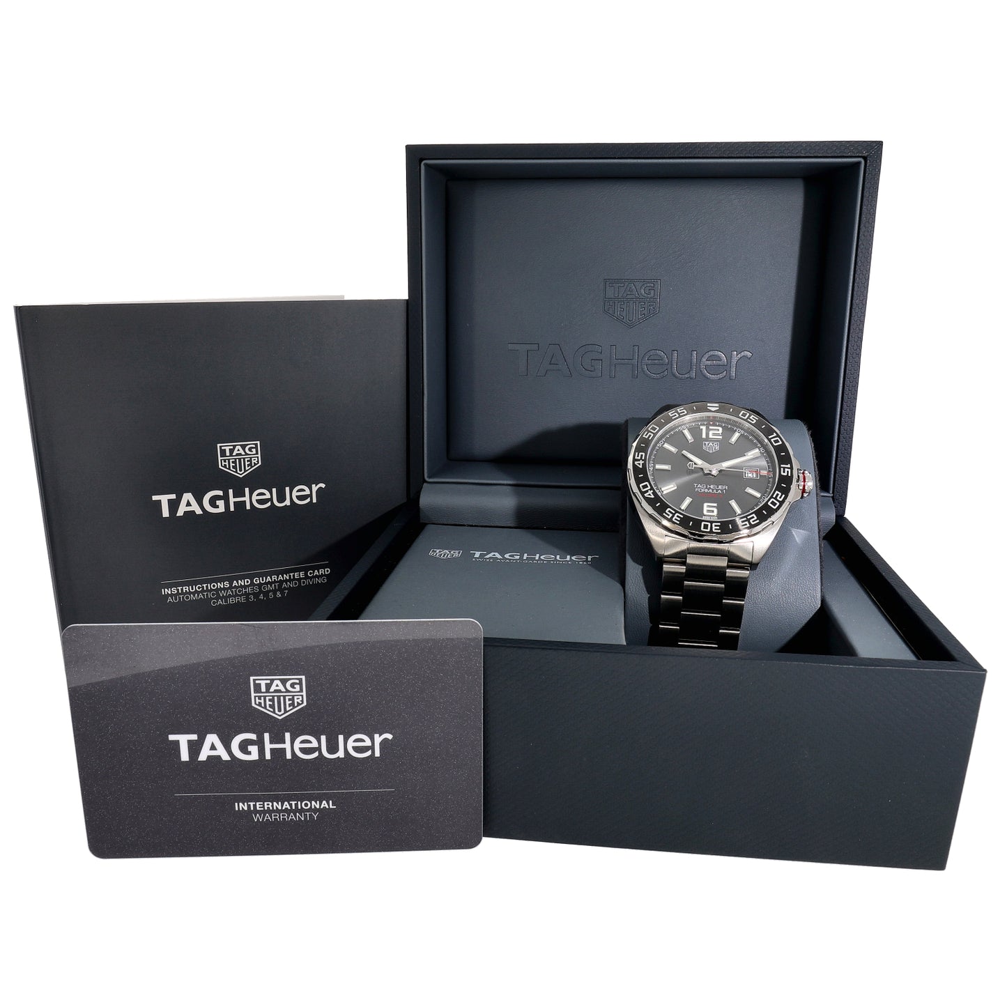 Tag Heuer Formula 1 WAZ2011 43mm Stainless Steel Watch