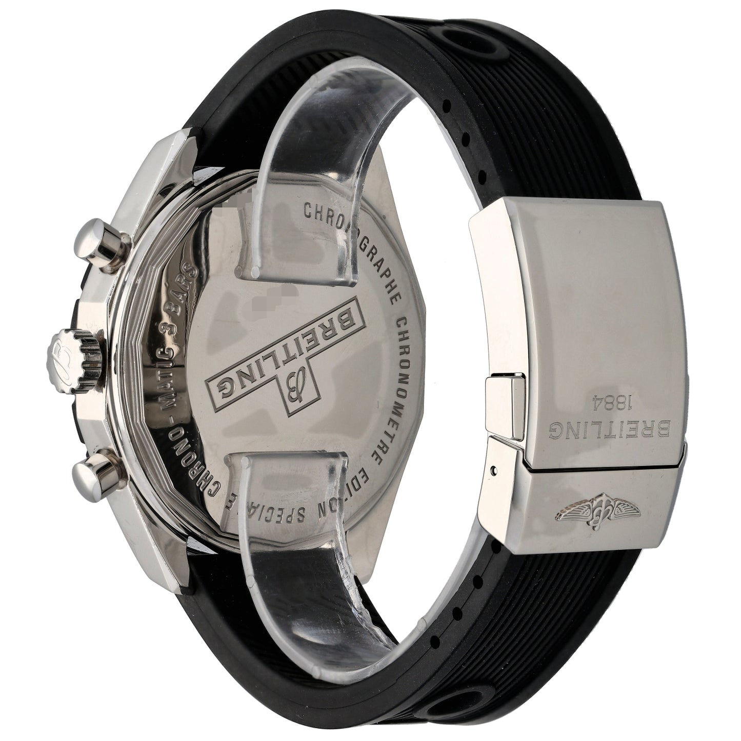 Breitling Chronomatic A14360 49mm Stainless Steel Watch